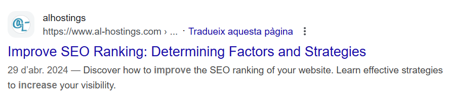 On-page SEO Meta Tags